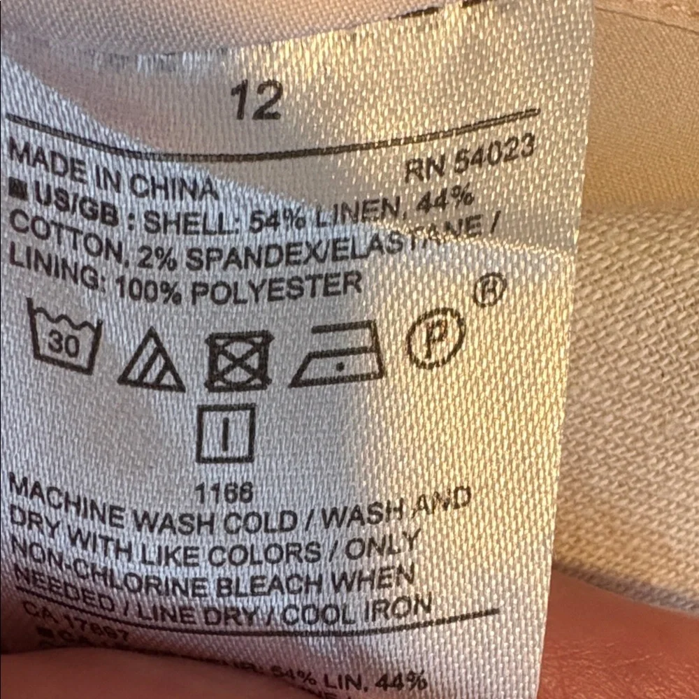 Banana Republic Women’s Linen Button Skirt - Picture 9 of 9